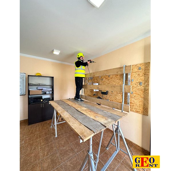 დასადგომი რეგულირებადი ხარაჩო